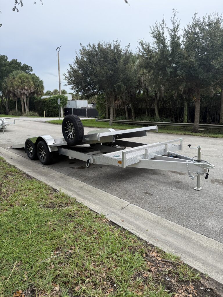 New 2027 Sport Haven 7 x 20 Aluminum Gravity Tilt Trailer 7,000 lb GVWR at Trailer Tails LLC