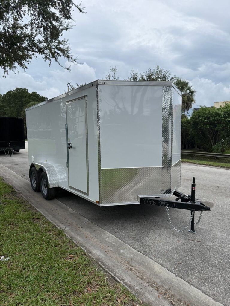 New 2027 Quality Cargo 7 x 14 Enclosed Cargo Trailer 7k GVWR at Trailer Tails LLC