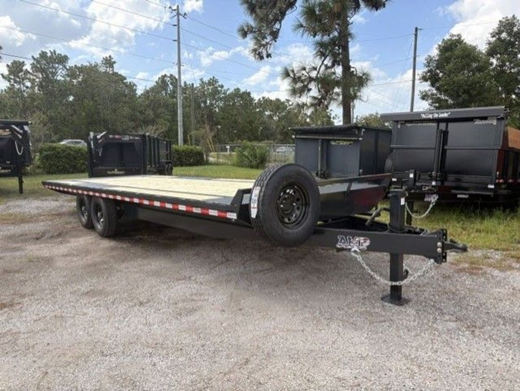 New 2026 AMP 8.5 x 24 Flatbed Trailer 14,000 lb GVWR at Trailer Tails LLC