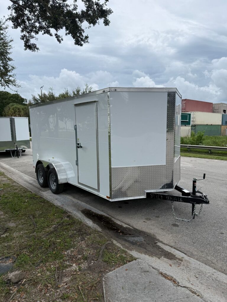 New 2027 Quality Cargo 7 x 14 Enclosed Cargo Trailer 7k GVWR at Trailer Tails LLC
