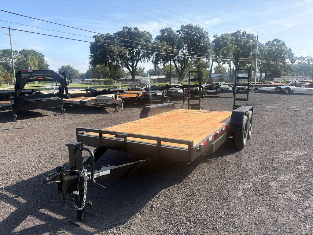 New 2026 Worldwide 7 x 16 Equipment Trailer 14,000 lb GVWR at Trailer Tails LLC
