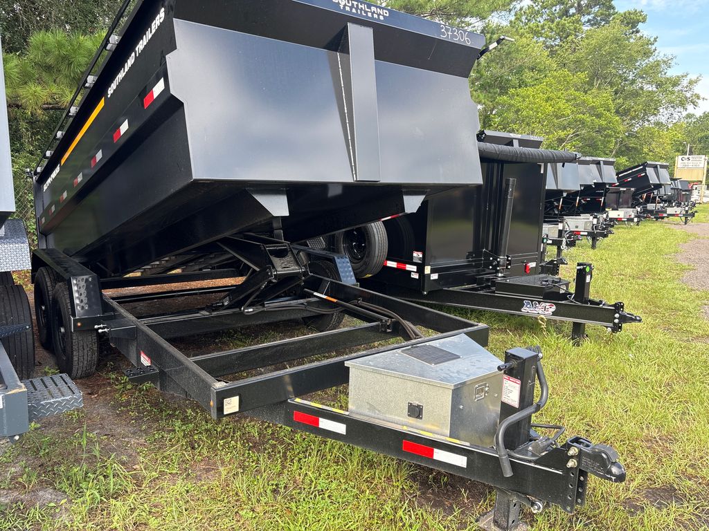 New 2026 Southland 7 x 14 High Side 14k Dump Trailer at Trailer Tails LLC