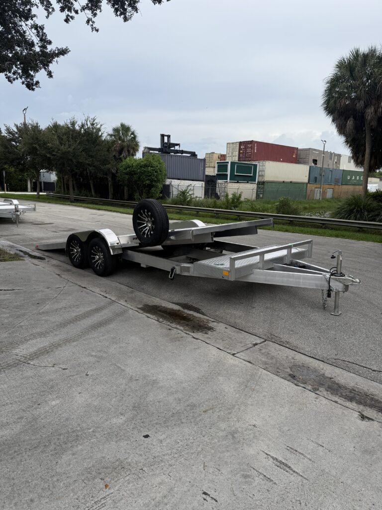 New 2027 Sport Haven 7 x 20 Aluminum Gravity Tilt Trailer 9,990 lb GVWR at Trailer Tails LLC