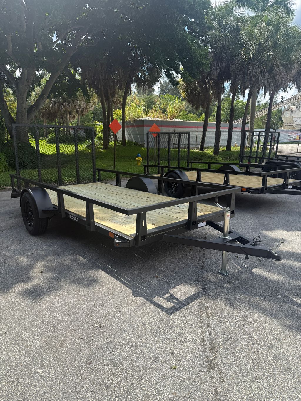 New 2027 HTC 6 x 12 Utility Trailer 2,990 lb GVWR at Trailer Tails LLC