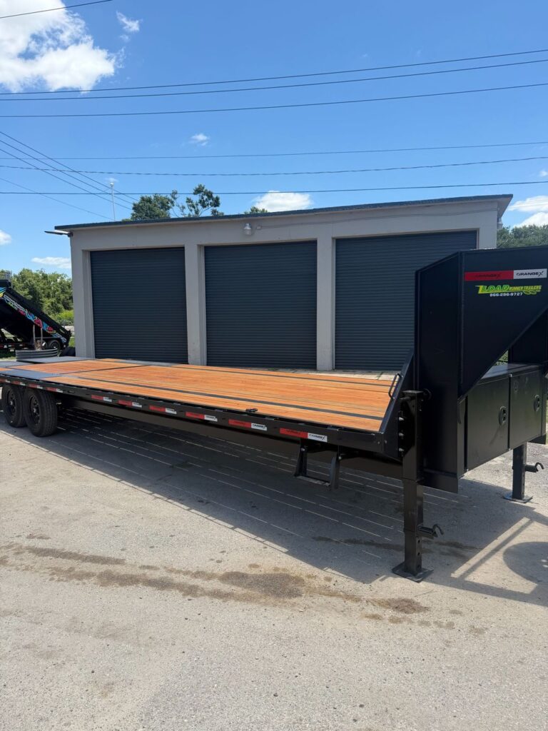 New 2026 Rawmaxx 8.5 x 32 Gooseneck Flatbed Trailer 14,000 lb GVWR at Trailer Tails LLC