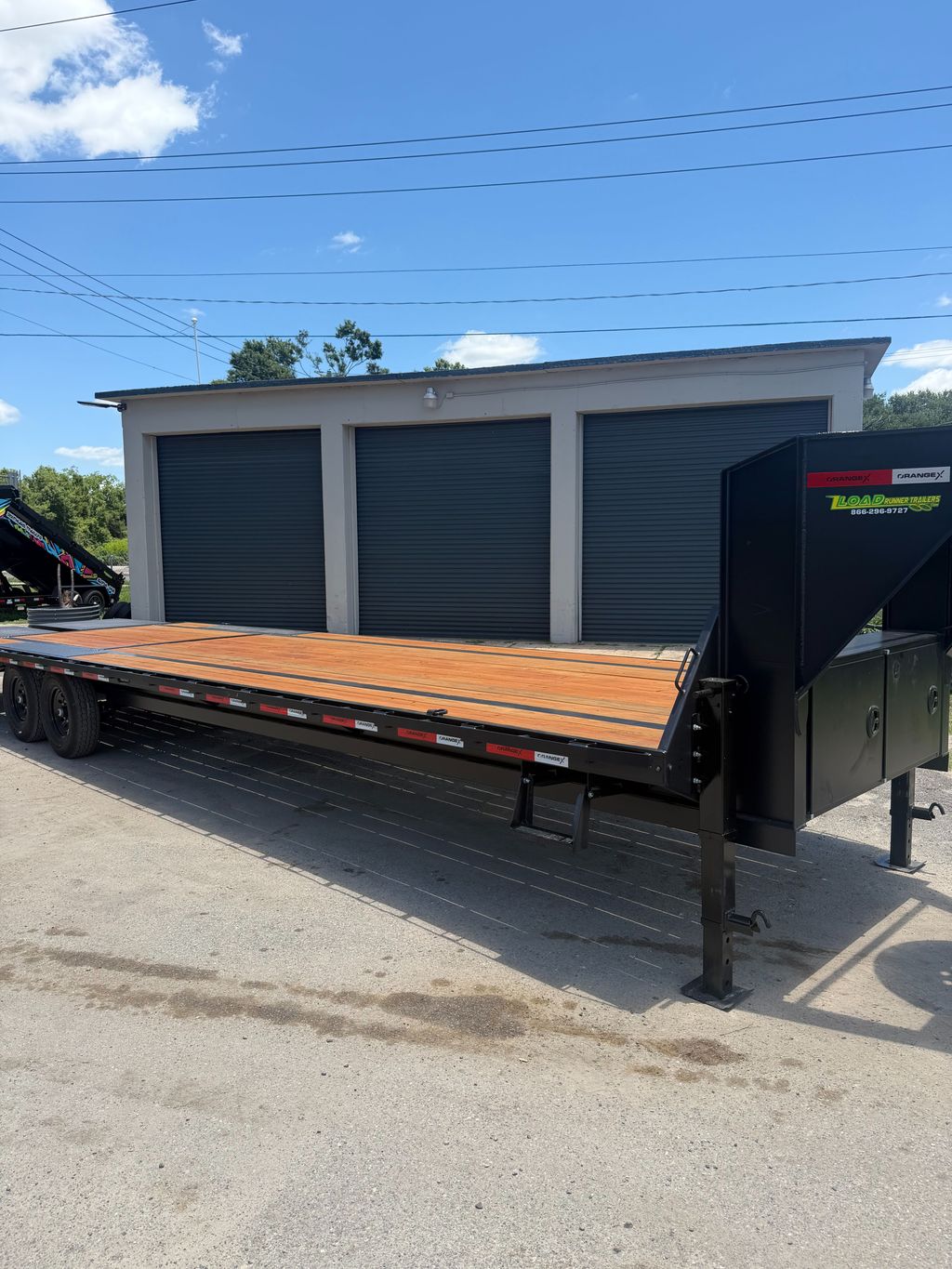 New 2026 Rawmaxx 8.5 x 32 Gooseneck Flatbed Trailer 14,000 lb GVWR at Trailer Tails LLC