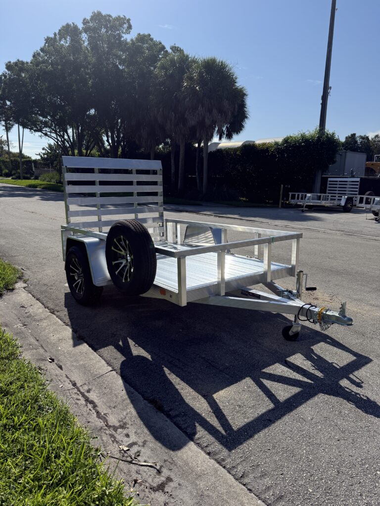 New 2027 Sport Haven 5 x 8 Aluminum Utility Trailer 2,990 lb GVWR at Trailer Tails LLC