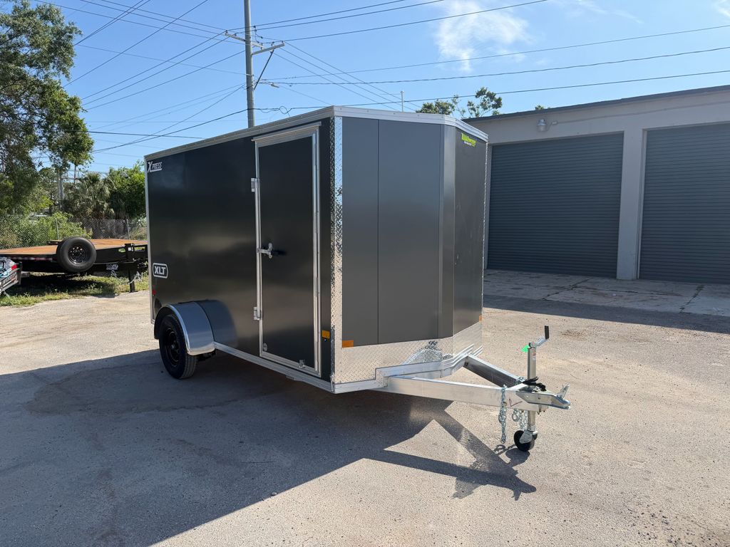 New 2026 Alcom 6 x 12 Aluminum Enclosed Trailer 2,990 lb GVWR at Trailer Tails LLC