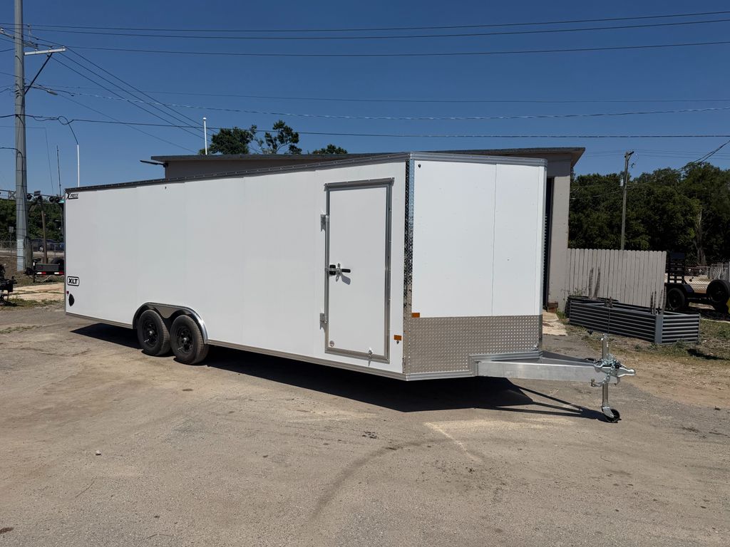 New 2026 Alcom 8.5 x 24 Aluminum Enclosed Trailer 9,990 lb GVWR at Trailer Tails LLC