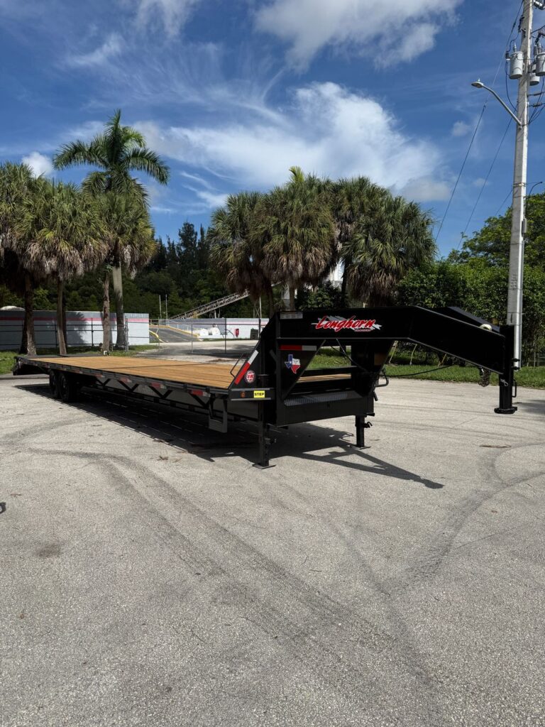 New 2027 East Texas Longhorn 8.5 x 40 Gooseneck Flatbed Trailer 12,000 lb GVWR at Trailer Tails LLC