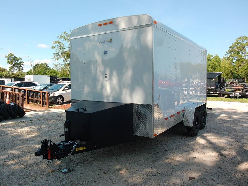 New 2026 Sun Coast 7 x 16 Landscape Enclosed Trailer 10,000 lb GVWR at Trailer Tails LLC
