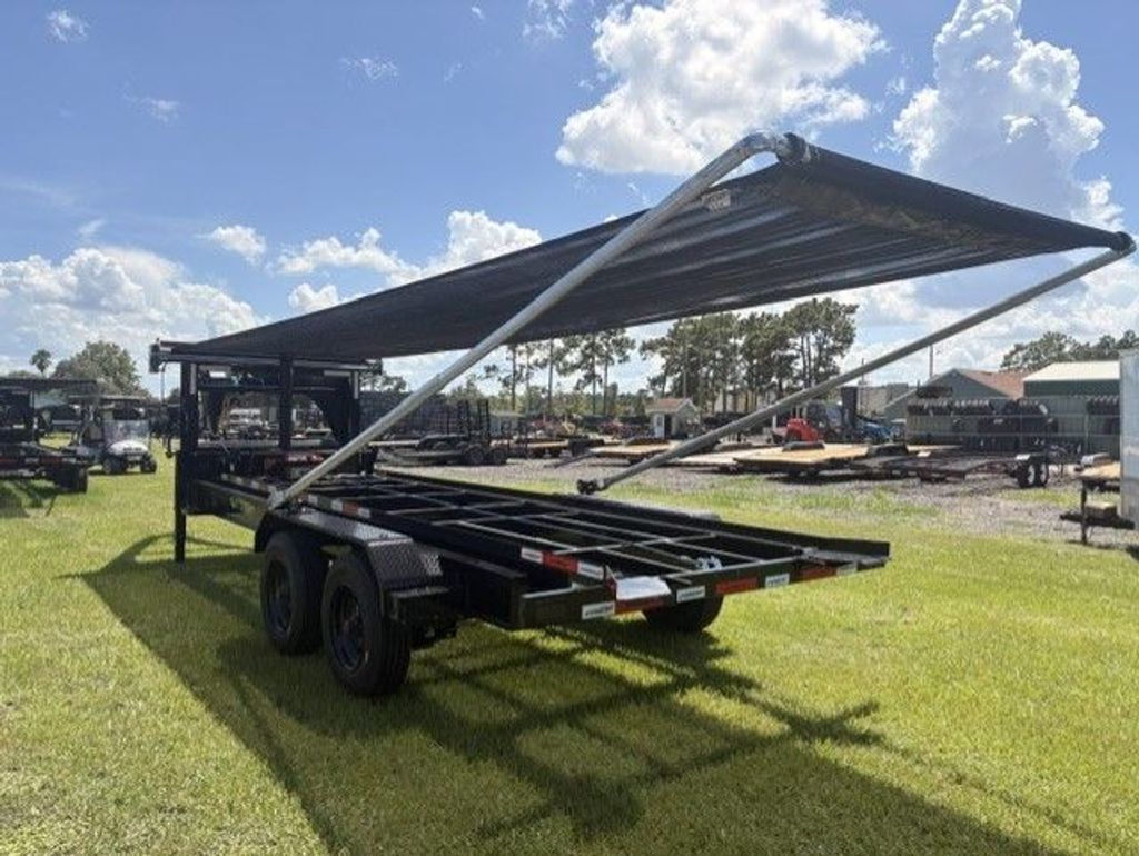 New 2027 Horizon 7 x 20 Gooseneck Roll Off Frame Trailer 25,000 lb GVWR at Trailer Tails LLC