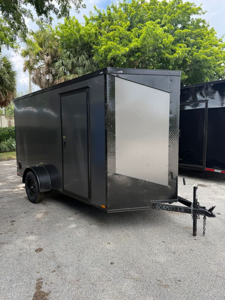 New 2027 Hook & Line 6 x 12 Enclosed Trailer 3,500 lb GVWR at Trailer Tails LLC