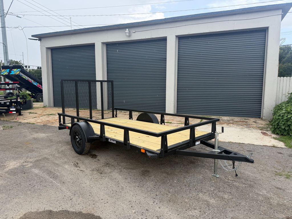 New 2027 HTC 6 x 12 Utility Trailer 2,990 lb GVWR at Trailer Tails LLC