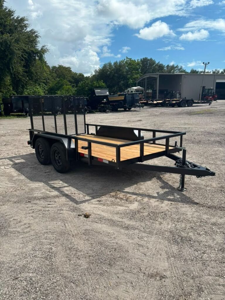 New 2026 Worldwide 6 x 12 Utility Trailer 4,500 lb GVWR at Trailer Tails LLC