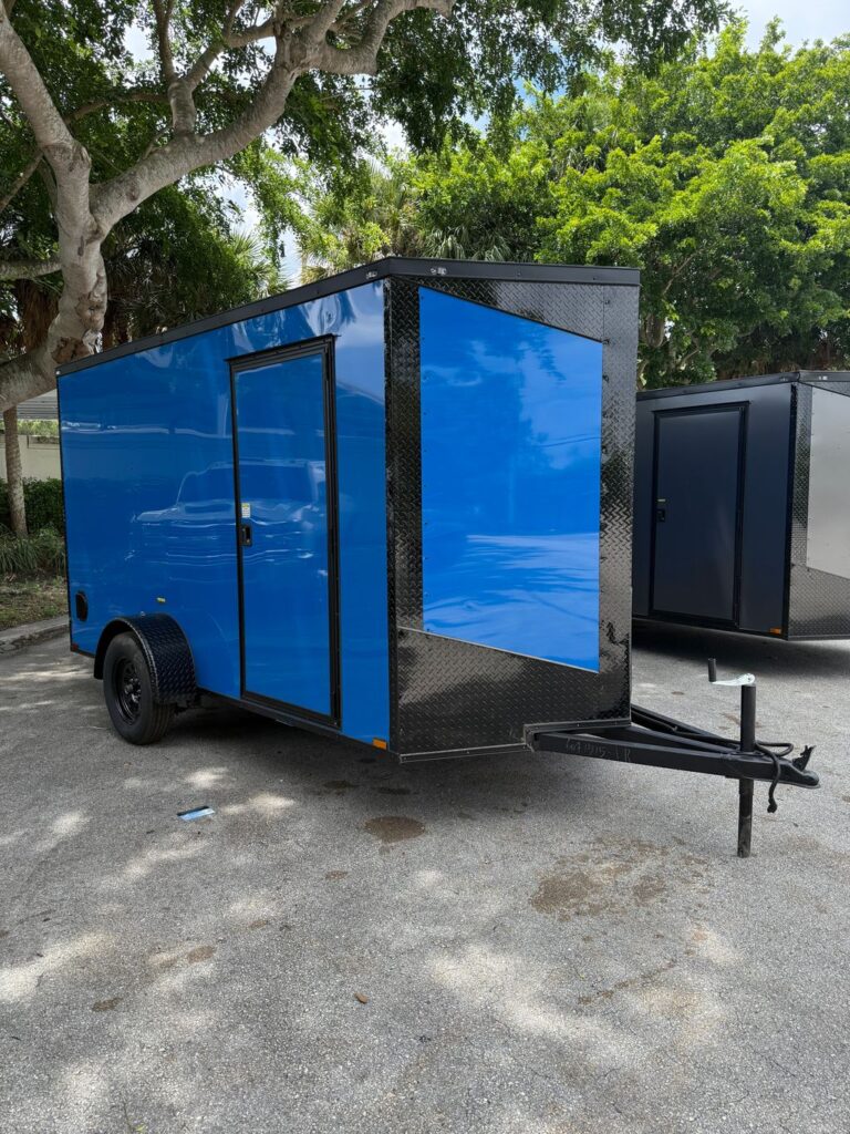 New 2027 Hook & Line 6 x 12 Enclosed Trailer 3,500 lb GVWR at Trailer Tails LLC