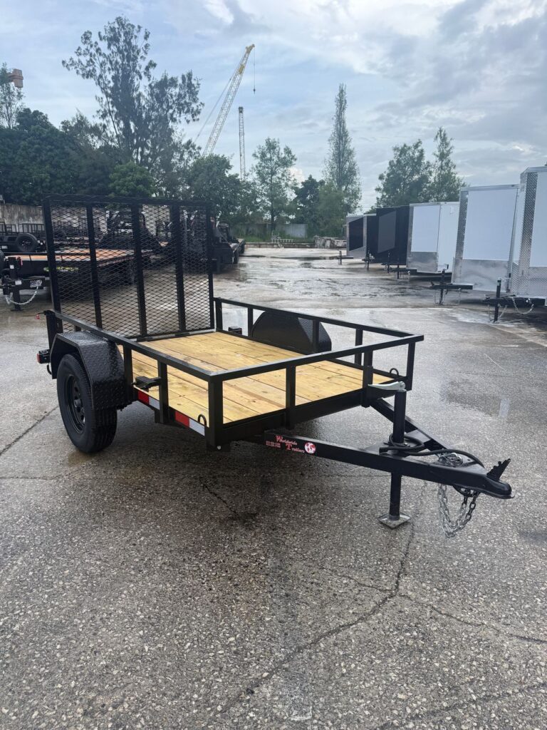 New 2026 Worldwide 5 x 8 Utility Trailer 2,990 lb GVWR at Trailer Tails LLC