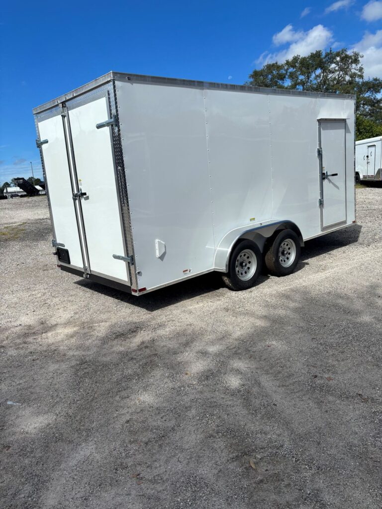 New 2027 Quality Cargo 7 x 16 Enclosed Trailer 7,000 lb GVWR at Trailer Tails LLC