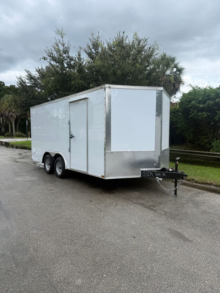 New 2027 Quality Cargo 8.5 x 16 Enclosed Trailer 7,000 lb GVWR at Trailer Tails LLC