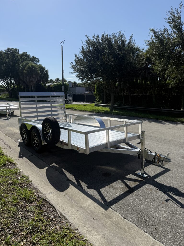 New 2027 Sport Haven 6 x 12 Aluminum Utility Trailer 7,000 lb GVWR at Trailer Tails LLC