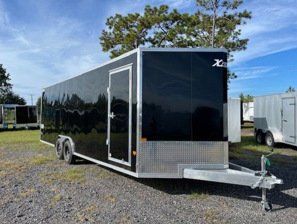 New 2026 Alcom 8.5 x 24 Aluminum Enclosed 10k Cargo Trailer at Trailer Tails LLC