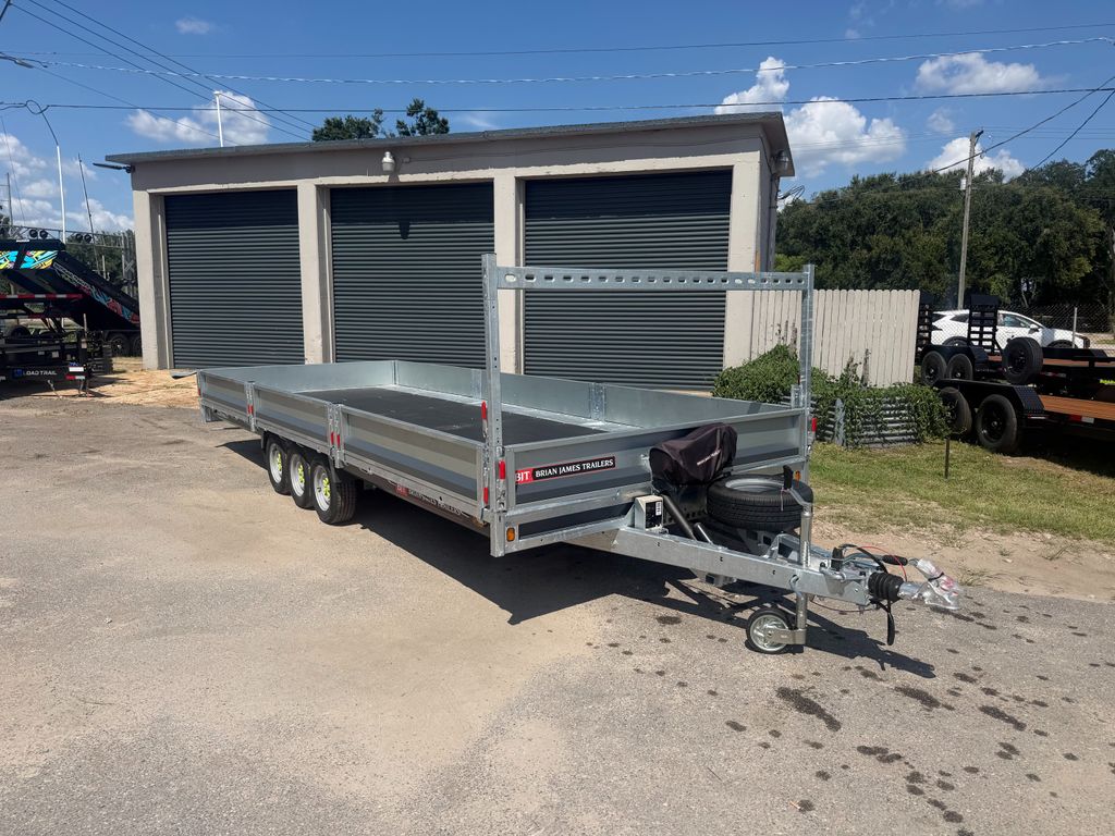 New 2026 Brian James 7.5 x 20 Connect Flatbed Trailer 77,166 lb GVWR at Trailer Tails LLC