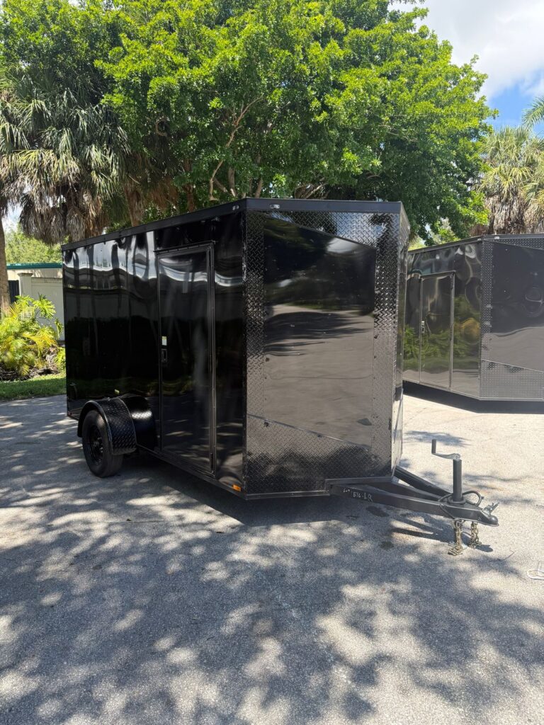 New 2027 Hook & Line 6 x 12 Enclosed Trailer 3,500 lb GVWR at Trailer Tails LLC