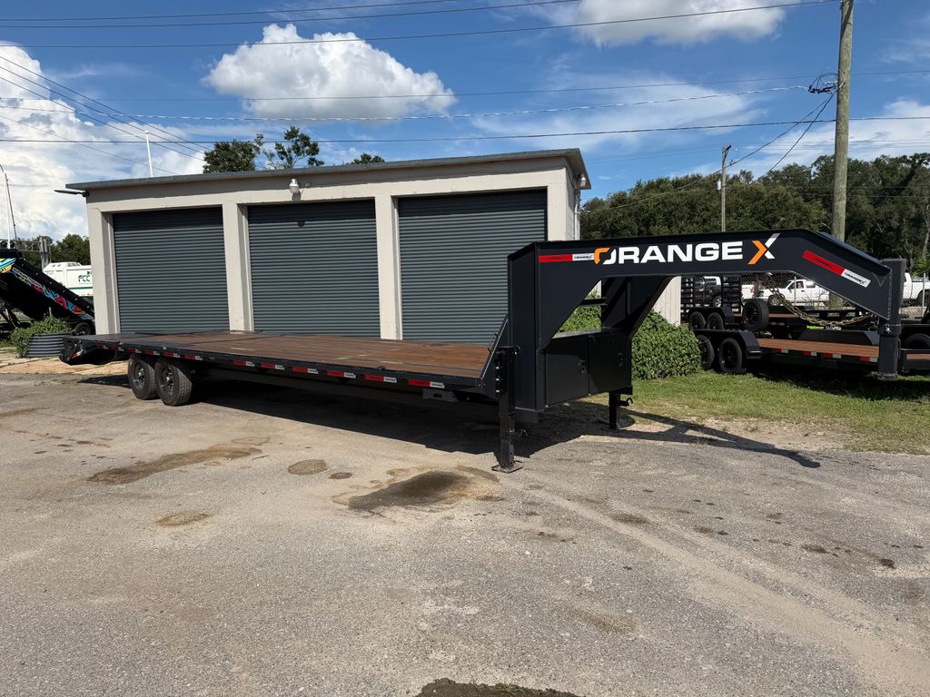 New 2026 Rawmaxx 8.5 x 32 Gooseneck Flatbed Trailer 14,000 lb GVWR at Trailer Tails LLC