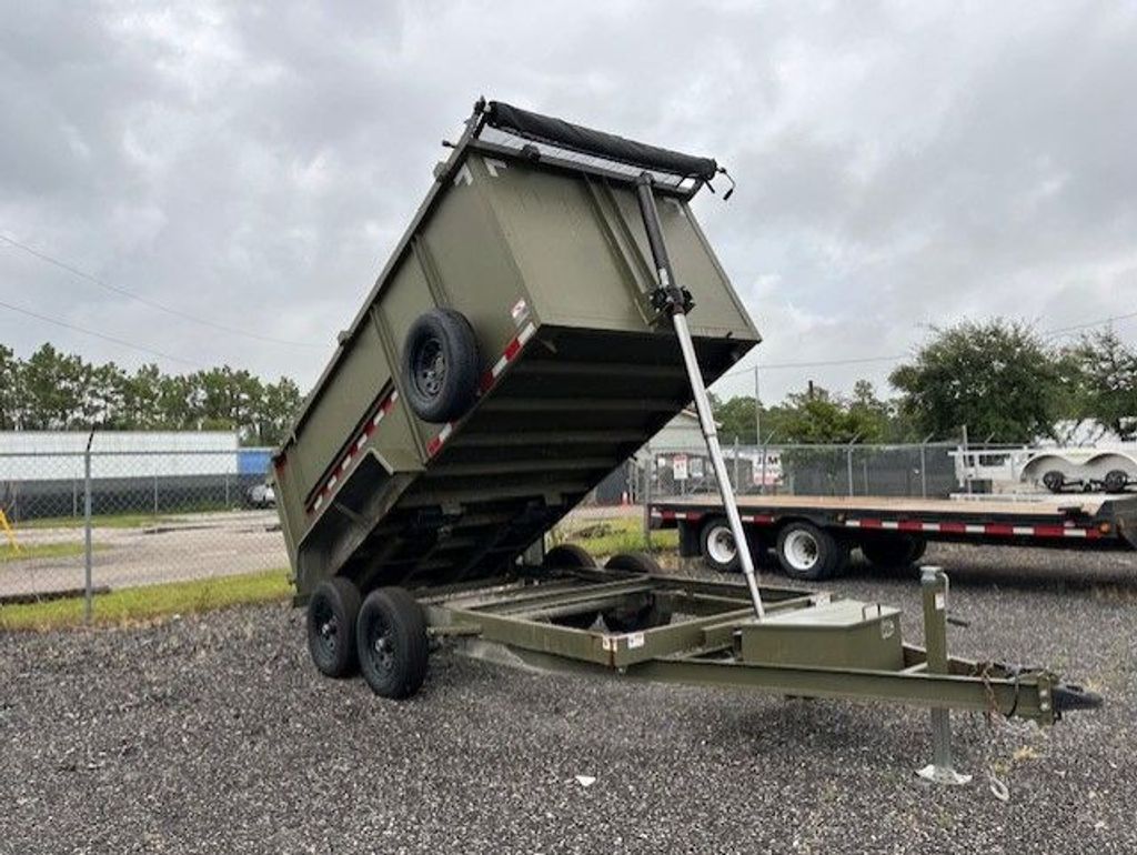Used 2024 AMP 6X12 10k High Side Dump Trailer at Trailer Tails LLC