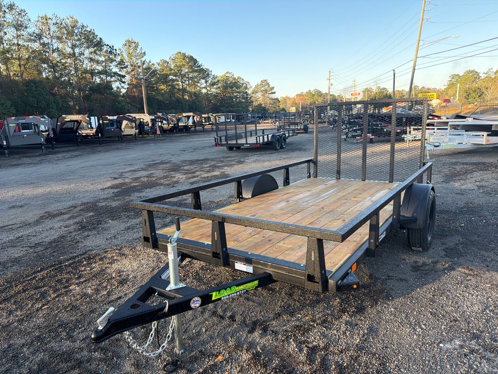 New 2026 HTC 6 x 12 Utility Trailer 2,990 lb GVWR at Trailer Tails LLC