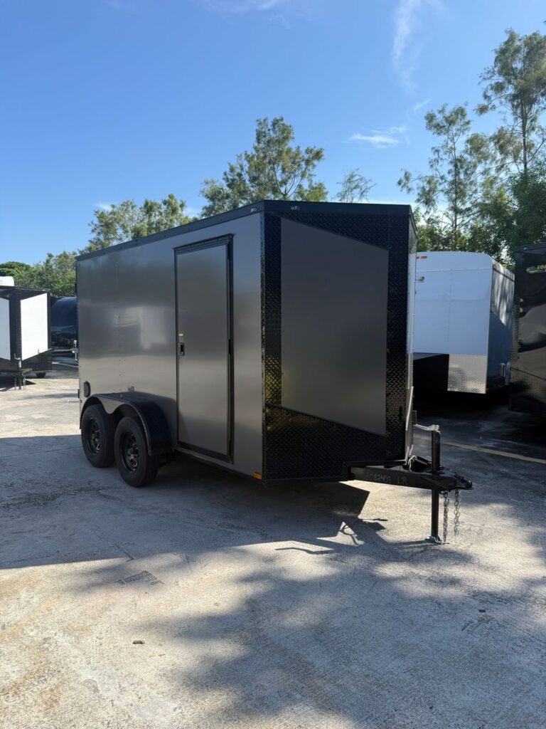 New 2027 Hook & Line 6 x 12 Enclosed Trailer 7,000 lb GVWR at Trailer Tails LLC