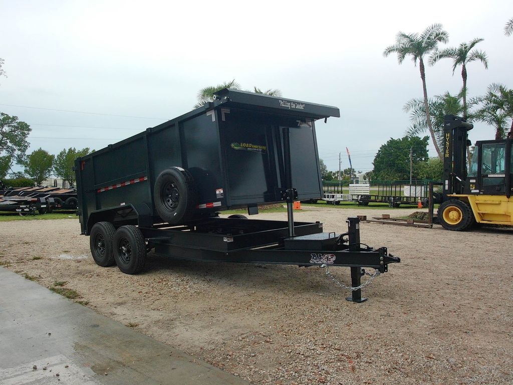 New 2027 AMP 7 x 14 High Side Dump Trailer 14,000 lb GVWR at Trailer Tails LLC