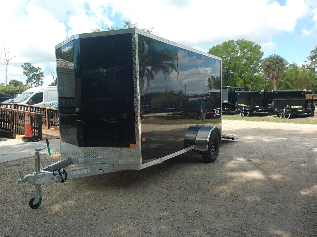 New 2026 Alcom 6 x 12 Aluminum Enclosed Trailer 2,990 lb GVWR at Trailer Tails LLC