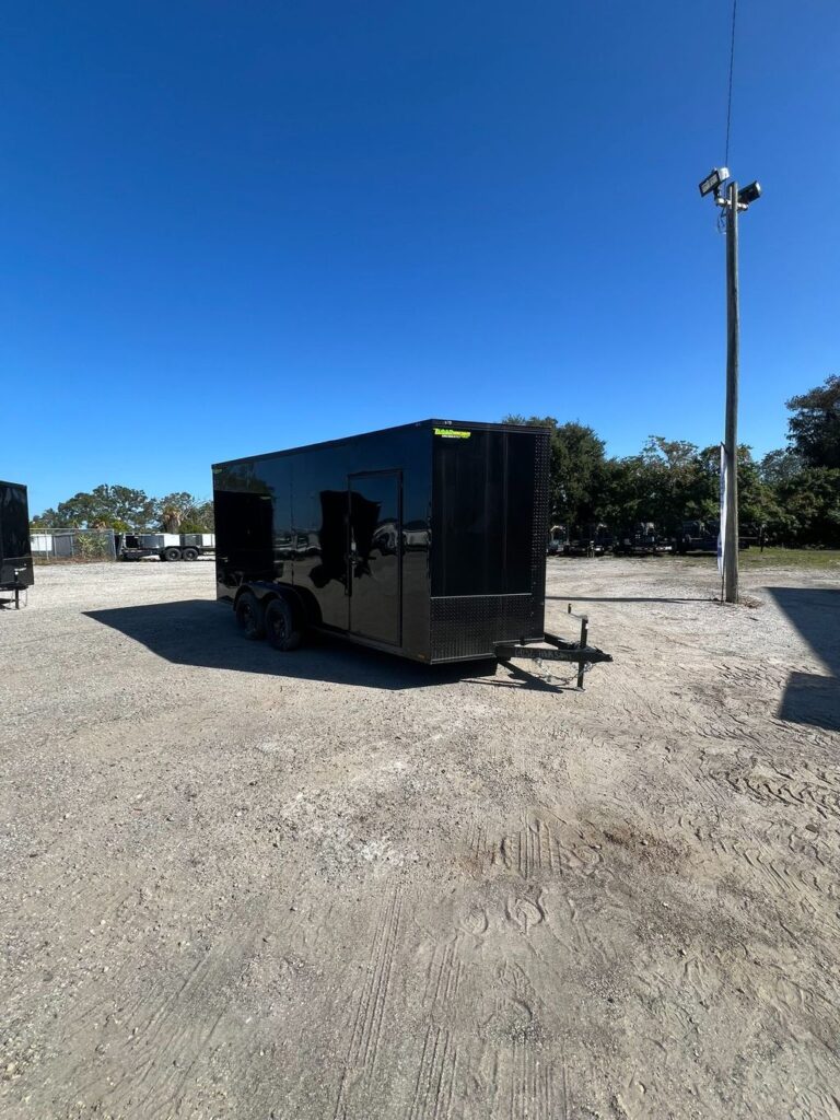 New 2026 Quality Cargo 7 x 16 Enclosed Trailer 7k GVWR at Trailer Tails LLC