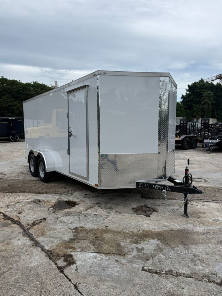 New 2027 Quality Cargo 7 x 16 Enclosed Trailer 7,000 lb GVWR at Trailer Tails LLC