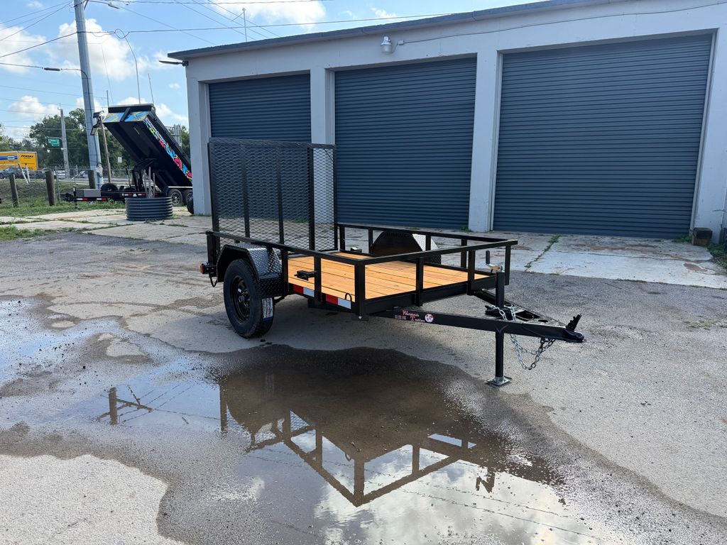 New 2026 Worldwide 5 x 8 Utility Trailer 2,990 lb GVWR at Trailer Tails LLC