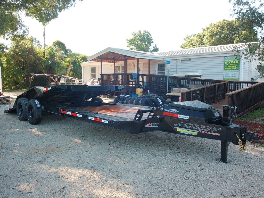 New 2027 Horizon 8.5 x 24 Gravity Tilt Trailer 21,000 lb GVWR at Trailer Tails LLC