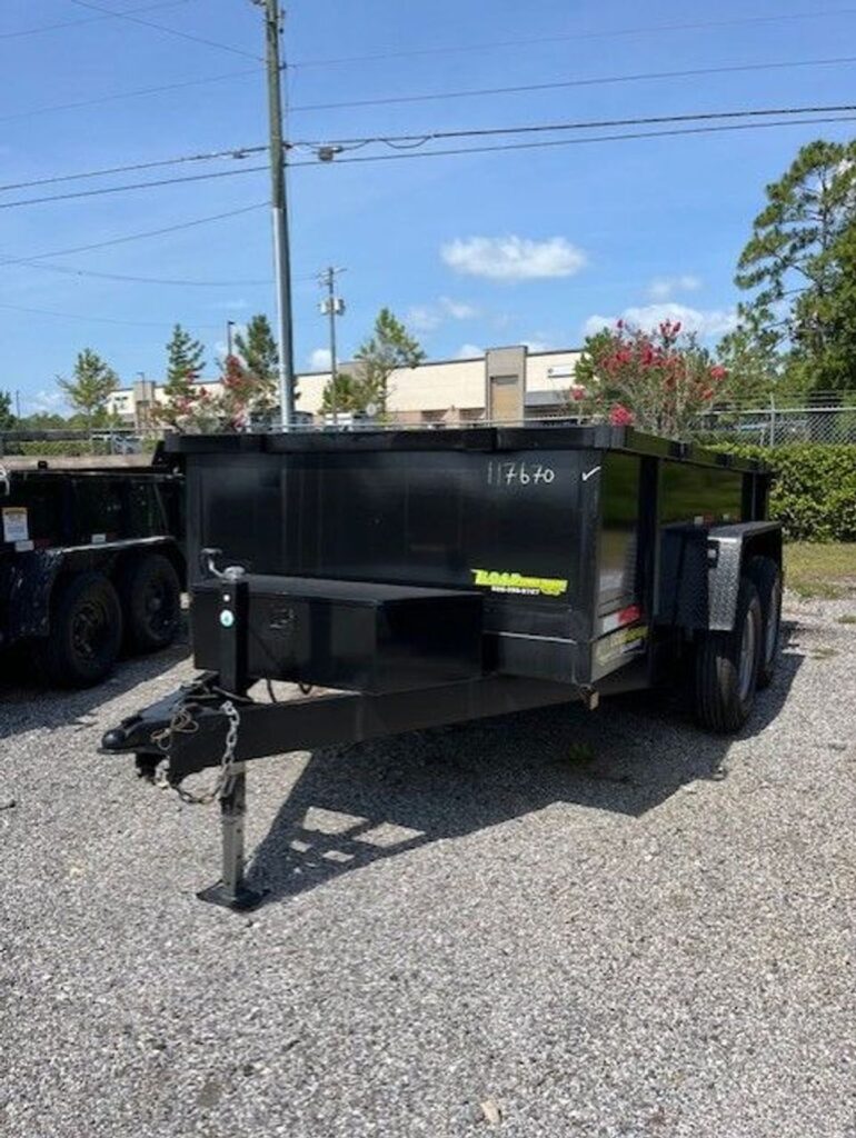 New 2024 Taylor 6 x 12 Low Side Dump 12k Trailer at Trailer Tails LLC