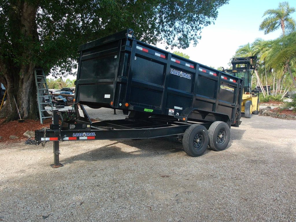 USED 2022 LOAD TRAIL 7 X 14 HIGH SIDE 14K DUMP TRAILER at Trailer Tails LLC