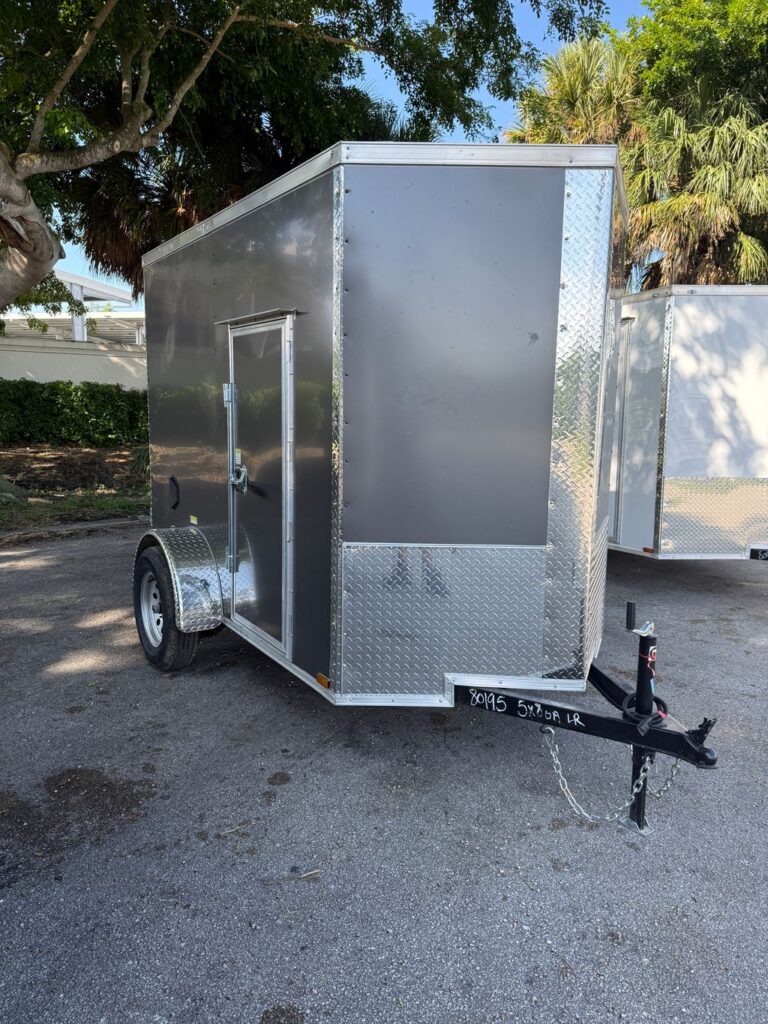 New 2027 Quality Cargo 5 x 8 Enclosed Trailer 3,500 lb GVWR at Trailer Tails LLC