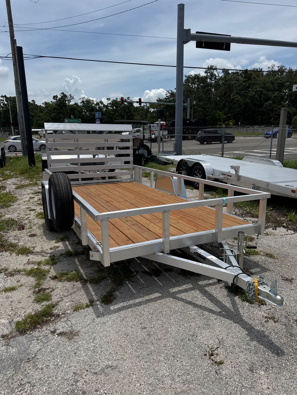 New 2026 Sport Haven 6 x 12 Aluminum Utility 2,990 lb Trailer at Trailer Tails LLC
