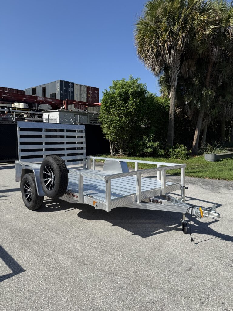 New 2027 Sport Haven 6 x 10 Aluminum Utility Trailer 2,990 lb GVWR at Trailer Tails LLC