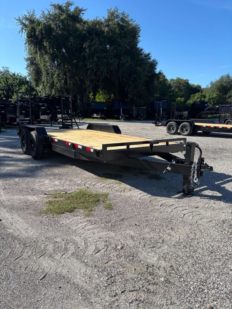New 2026 Worldwide 7 x 18 Equipment Trailer 14,000 lb GVWR at Trailer Tails LLC