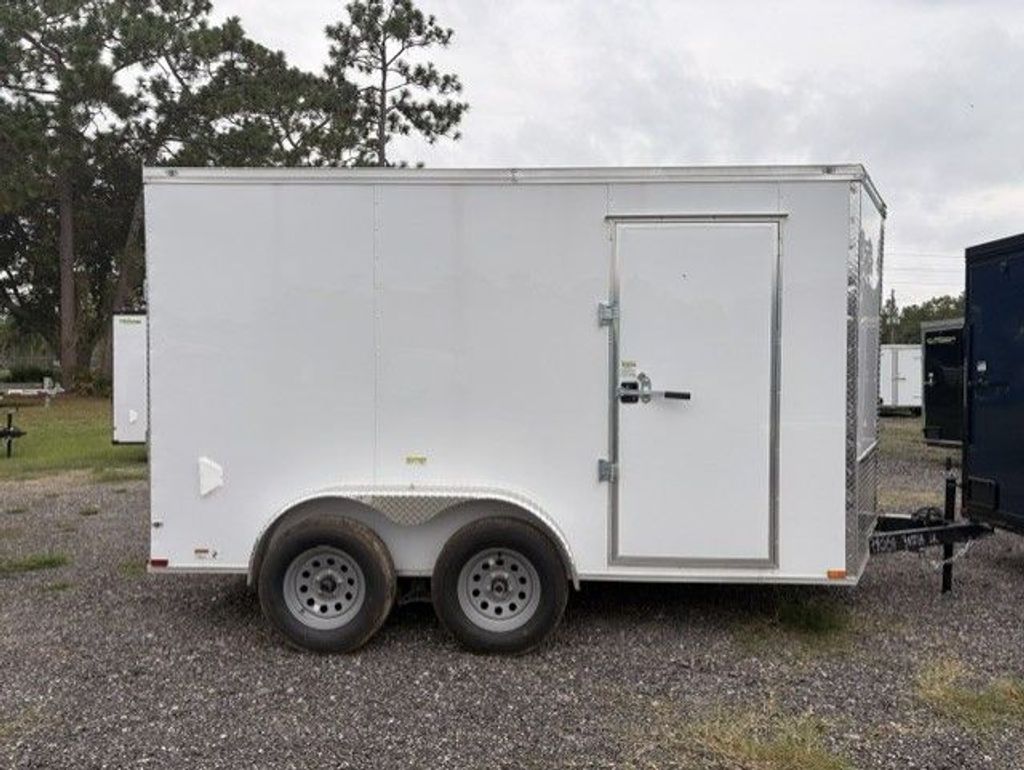 New 2027 Quality Cargo 7 x 12 Enclosed Trailer 7,000 lb GVWR at Trailer Tails LLC